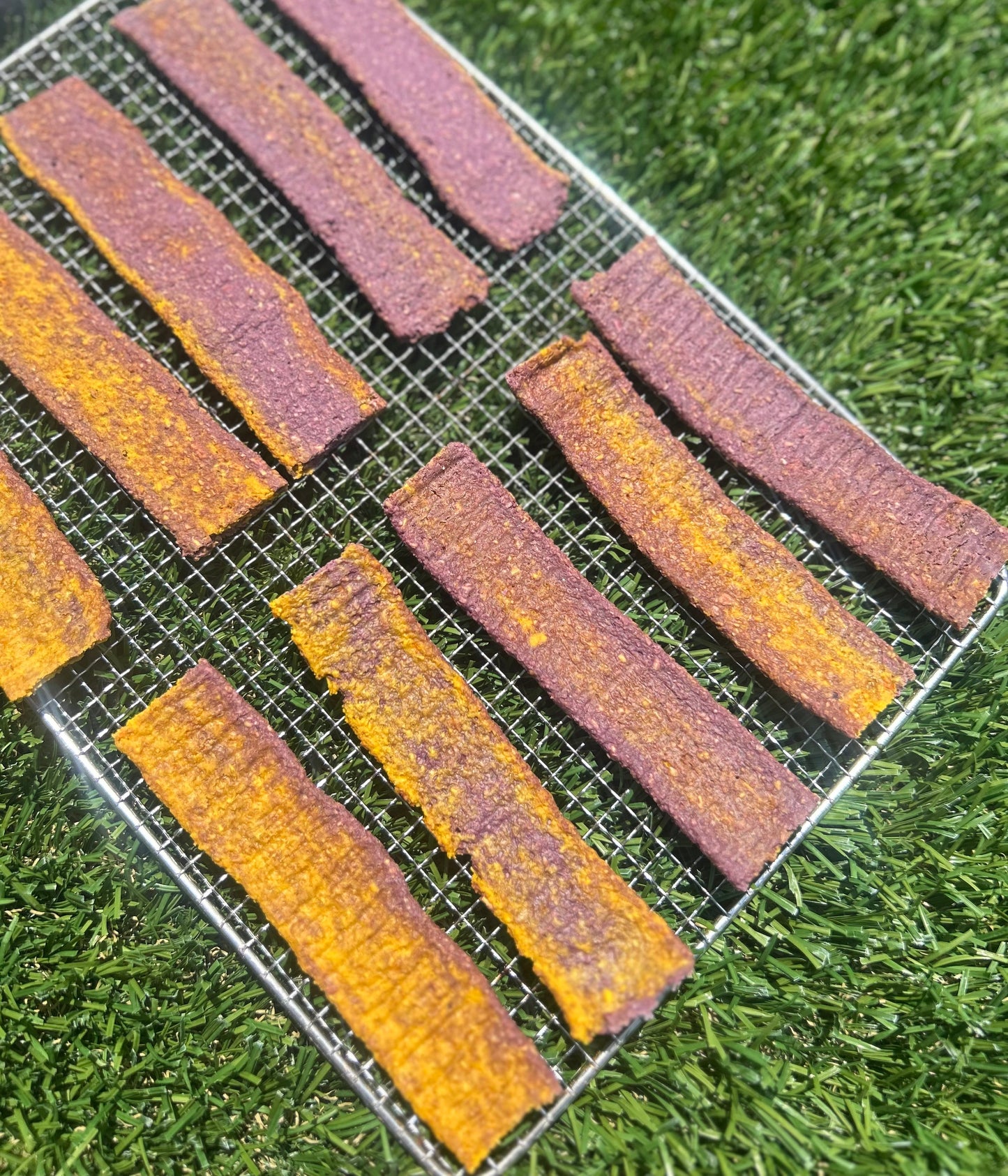 Purple Sweet Potato Carrot Sticks